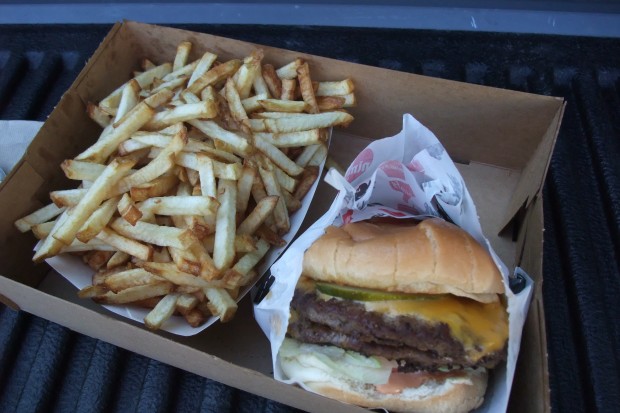 Nimby Burger and Fries to go
