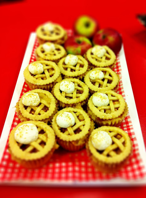 Apple Pie Cupcakes | K-Ravings