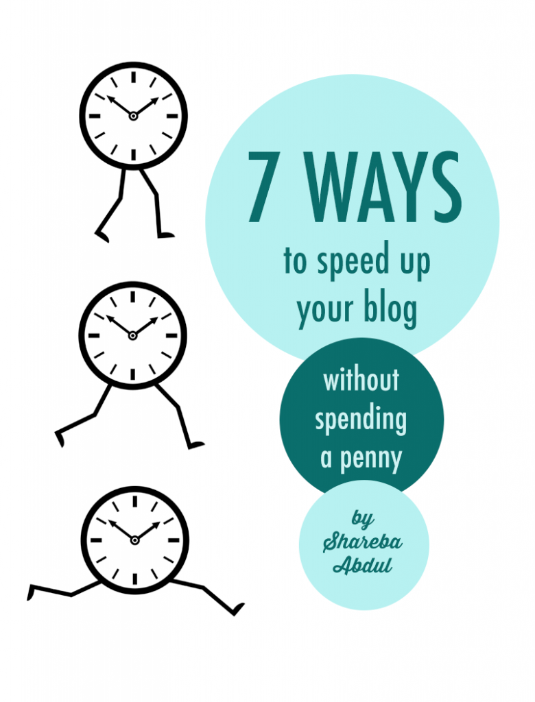 seven ways to speed up your blog without spending a penny | food bloggers of canada