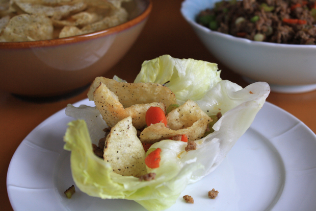 Dollop of Cream - Chinese Canadian Lettuce Wrap