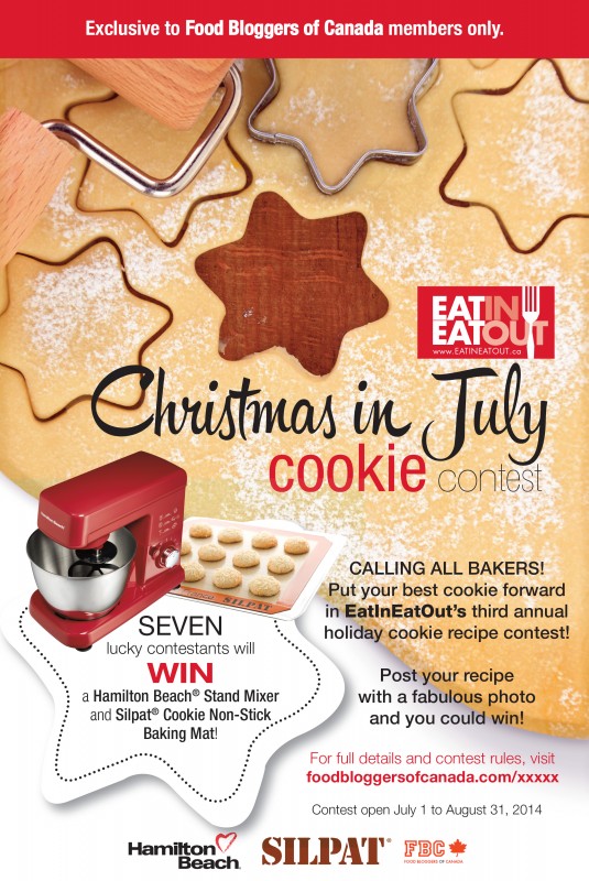 Eat In Eat Out Christmas in July Cookie Contest