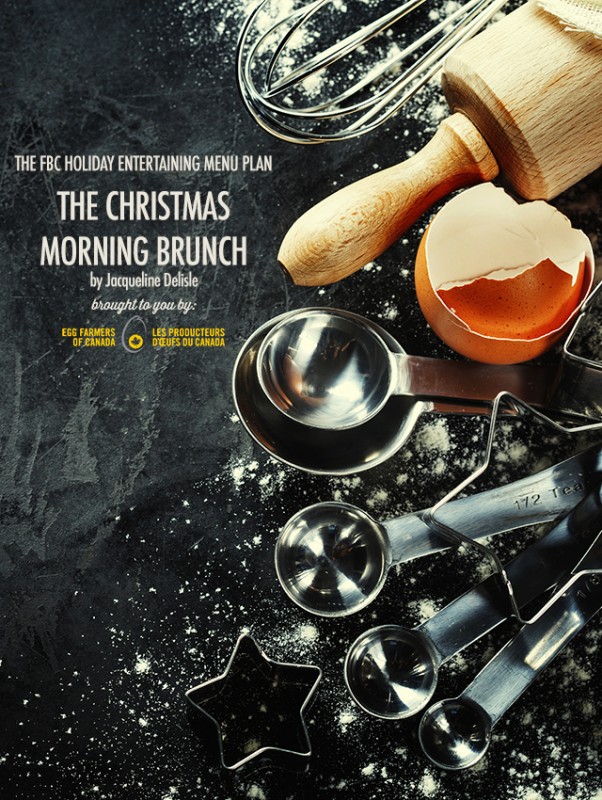 Holiday Entertaining Menu Plan | The Christmas Morning Brunch