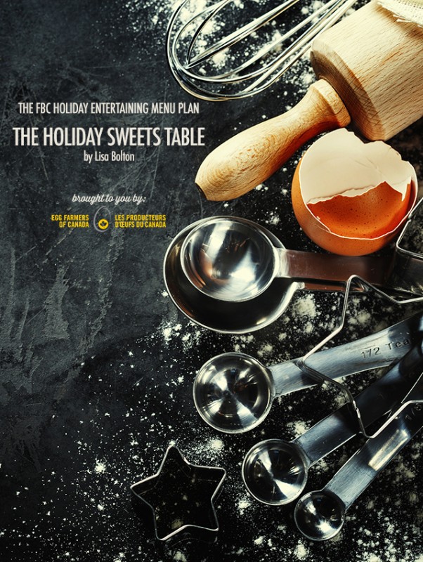 Holiday Entertaining Menu Plan | The Holiday Sweets Table