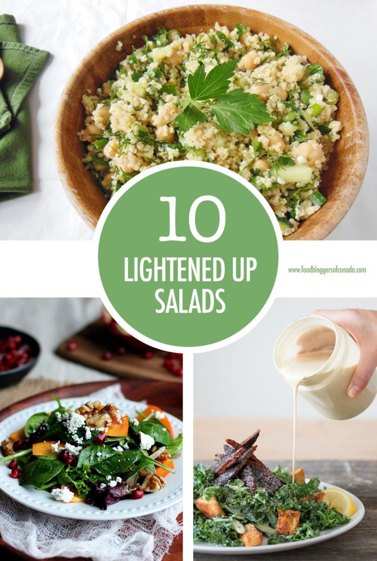 Lighten Up with 10 Salad Recipes | Food Bloggers of Canada