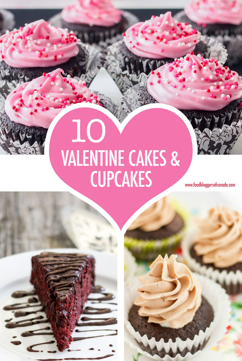 10 Valentine Cakes and Cupcakes | Food Bloggers of Canada