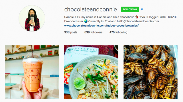 15 Food Instagram Accounts You Don't Know But Should | Food Bloggers of Canada