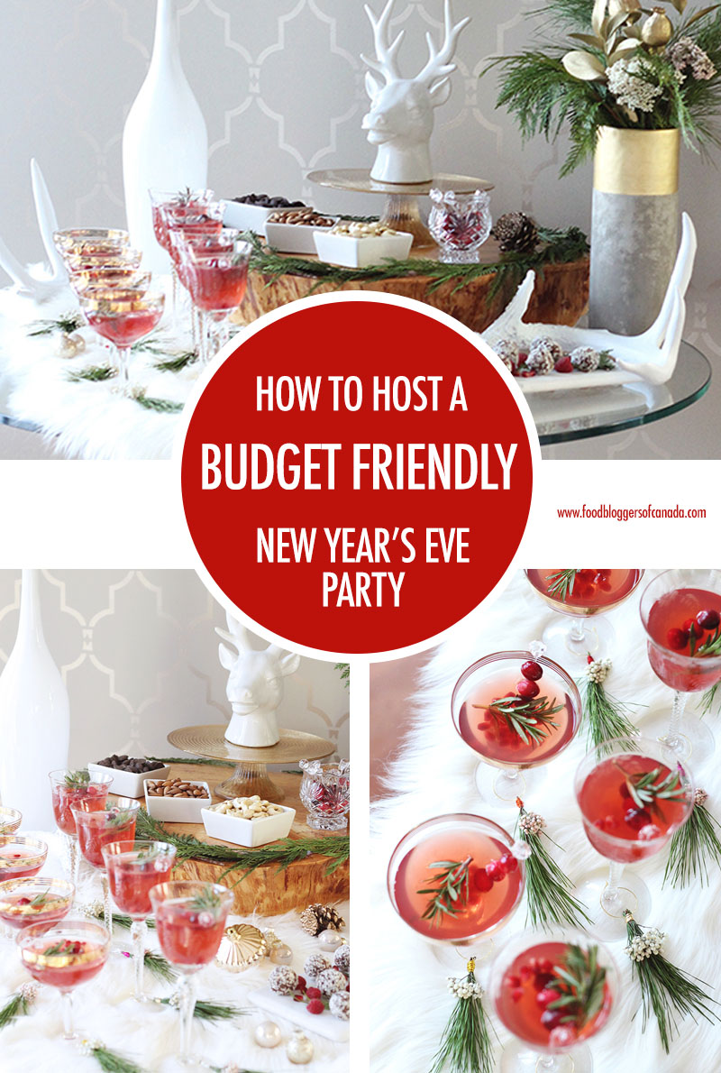 How to Throw a New Year's Eve Party on a Budget