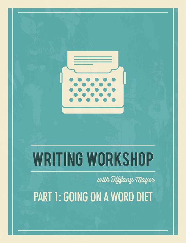 Writing Workshop: Going on a Word Diet | Food Bloggers of Canada