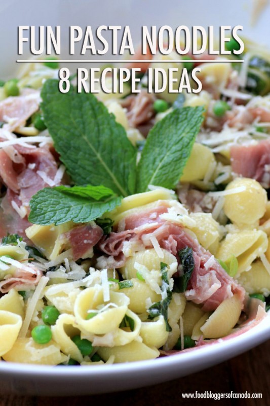 8 Pasta Recipes with Shapely Noodles | Food Bloggers of Canada