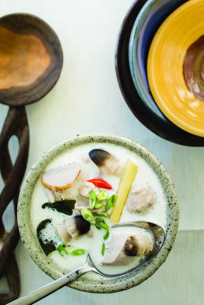 Coconut Galangal Chicken Soup