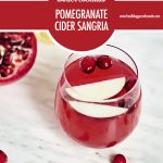 Winter Cocktails: Pomegranate Cider Sangria | Food Bloggers of Canada