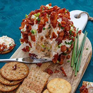Bacon Apple Cheese Ball | The Cookie Writer