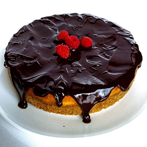 Chocolate Covered Raspberry Cheesecake | Chocolates & Chai