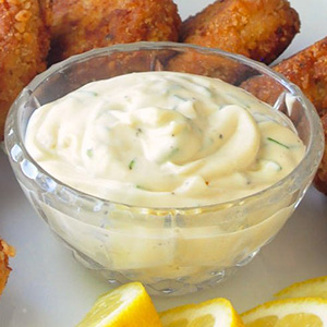 Lime Chive Mayo (With Mini Crab Cakes) | Rock Recipes