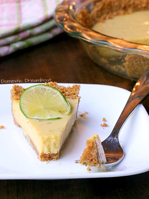 Super Simple Key Lime Pie | Domestic Dreamboat