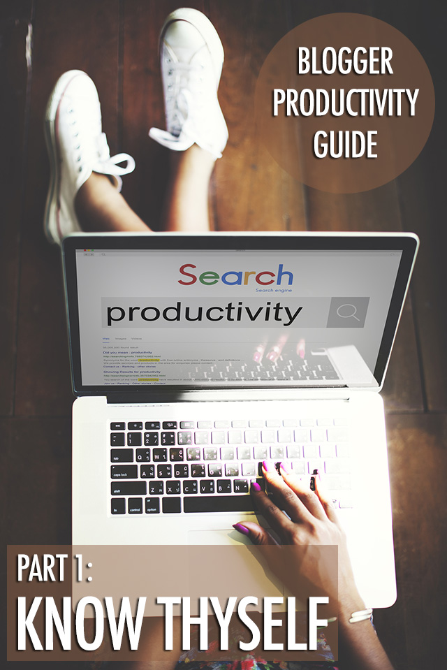 Blogger Productivity: Know Thyself | Food Bloggers of Canada