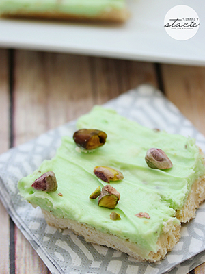 Pistachio Bars | Simply Stacie