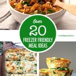 Over 20 Freezer Friendly Meal Ideas