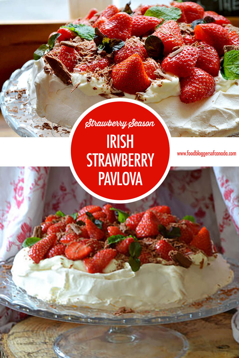 Strawberry Pavlova | Food Bloggers of Canada