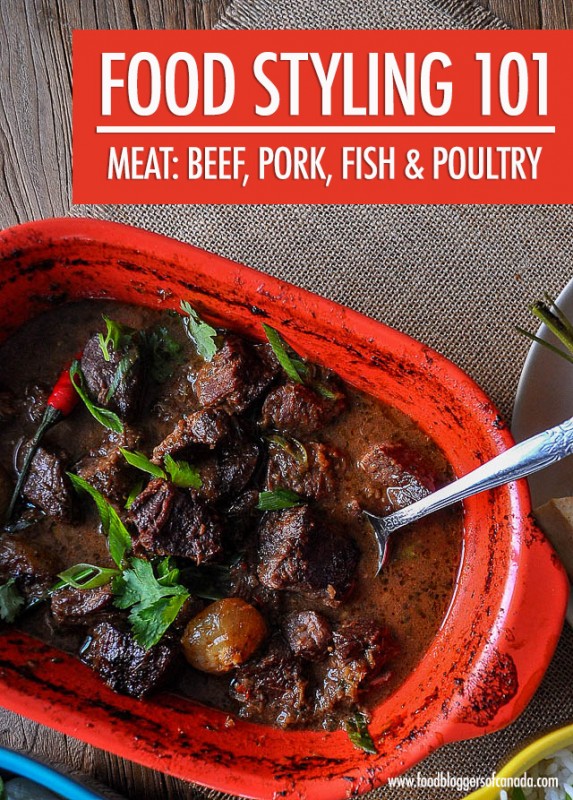 Food Styling Meat: Beef, Pork, Poultry and Fish