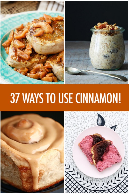 37 Warm and Spicy Cinnamon Recipe Ideas | Food Bloggers of Canada