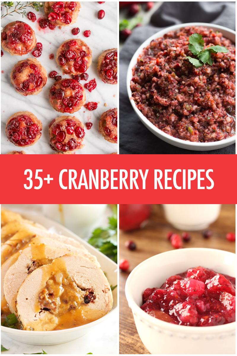 Over 35 Cranberry Recipe Ideas | Food Bloggers of Canada