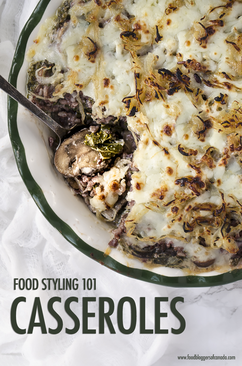 Food Styling the Casserole | Food Bloggers of Canada