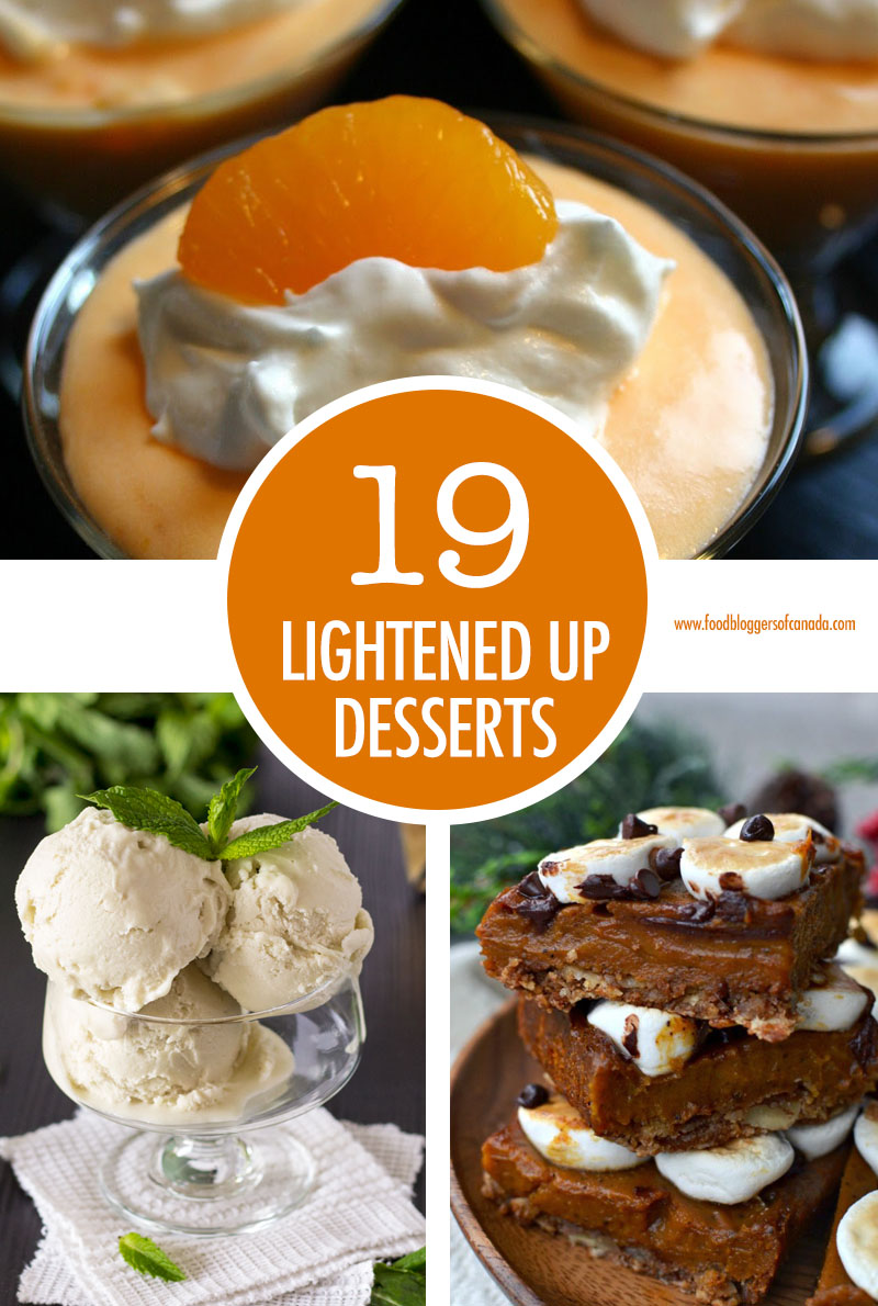 19 Lightened Up Desserts | Food Bloggers of Canada