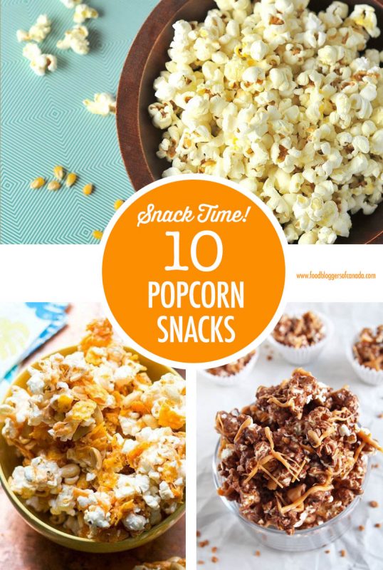 Popcorn Snacks - 10 Ways!