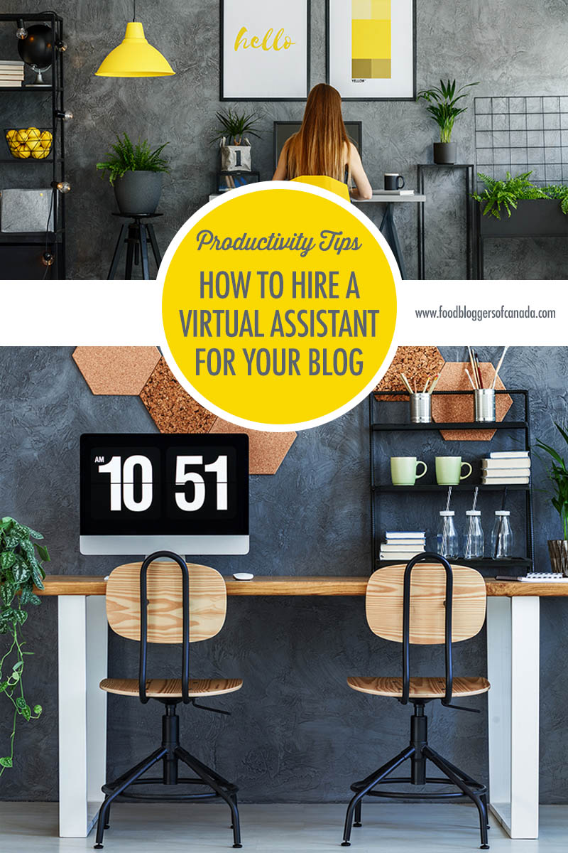 How To Hire A Virtual Assistant For Your Blog | Food Bloggers of Canada