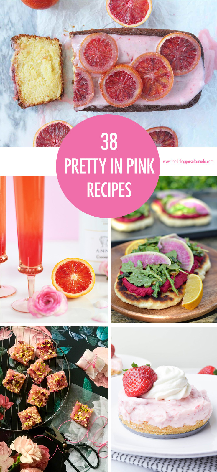 38 Pretty in Pink Recipes | Food Bloggers of Canada