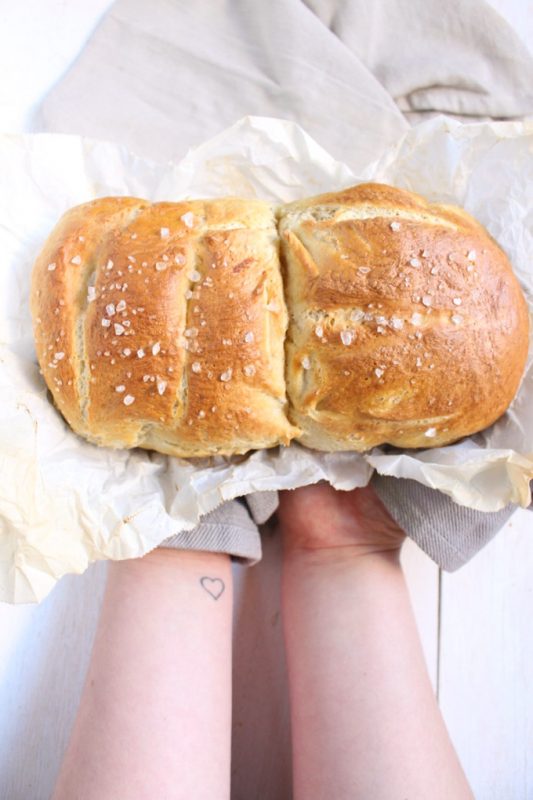 Vegan Pretzel Loaf