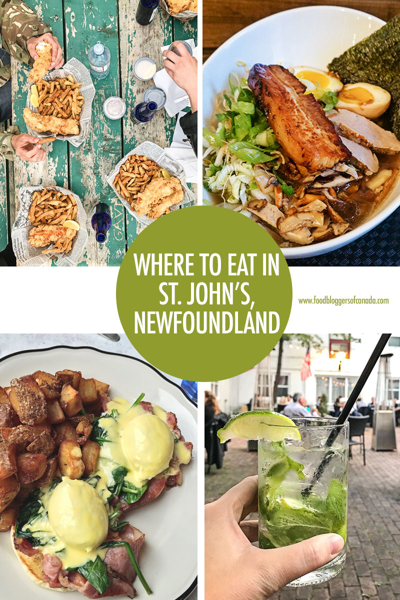Where to Eat in St. John's, Newfoundland | Food Bloggers of Canada