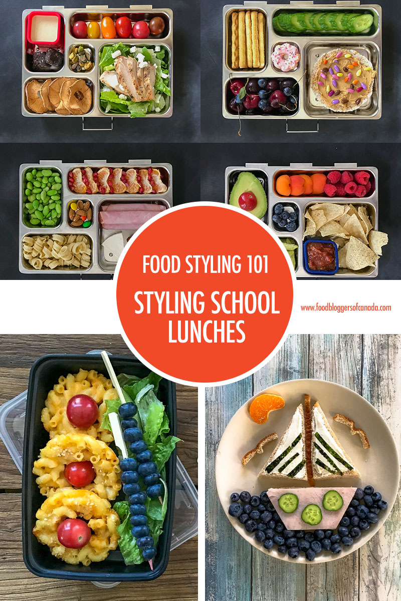 Food Styling School Lunches | Food Bloggers of Canada