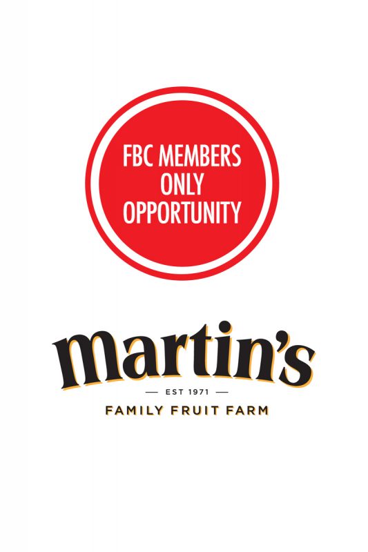 Martin's Family Fruit Farm FBC Member Opp