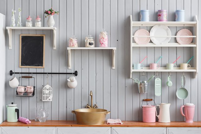 Pastel Modern Kitchen