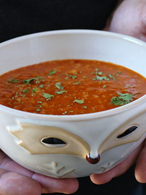 Turkish Bulgur Red Lentil Soup