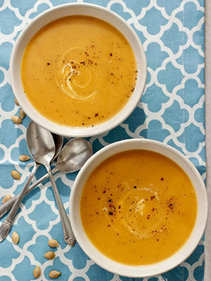 Butternut Squash Apple Soup (gluten-free)
