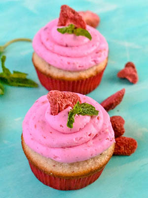 Strawberry Lime Mojito Cupcakes | Prairie Winds Life