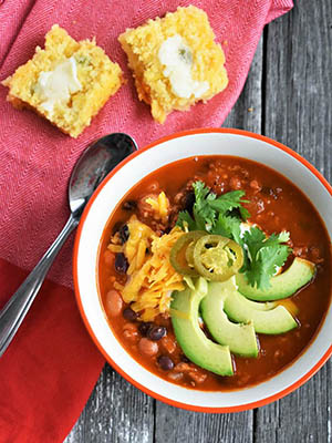 Healthy Turkey Chili | Prairie Winds Life