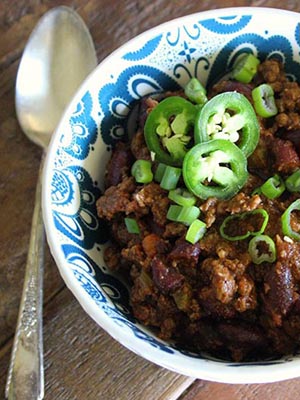 Beef and Veggie Chili | Kitchen Uncorked