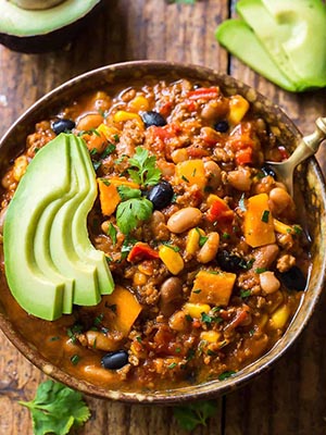 Instant Pot South West Style Chili | Leelalicious