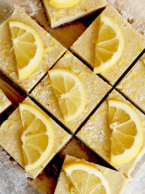 Vegan Raw Lemon Cheescake | Naughty Nutrition