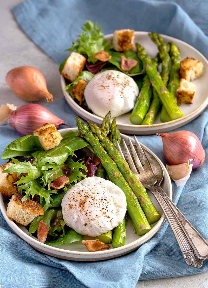Asparagus Salad Lyonnaise | Culinary Cool