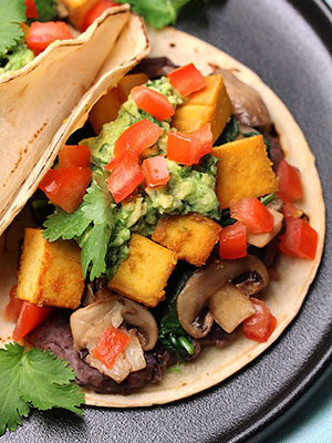Vegan Tofu Breakfast Tacos | The Vegan Harvest