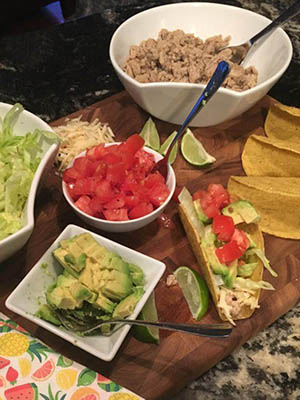 Margarita Chicken Tacos | The Fancy Napkins