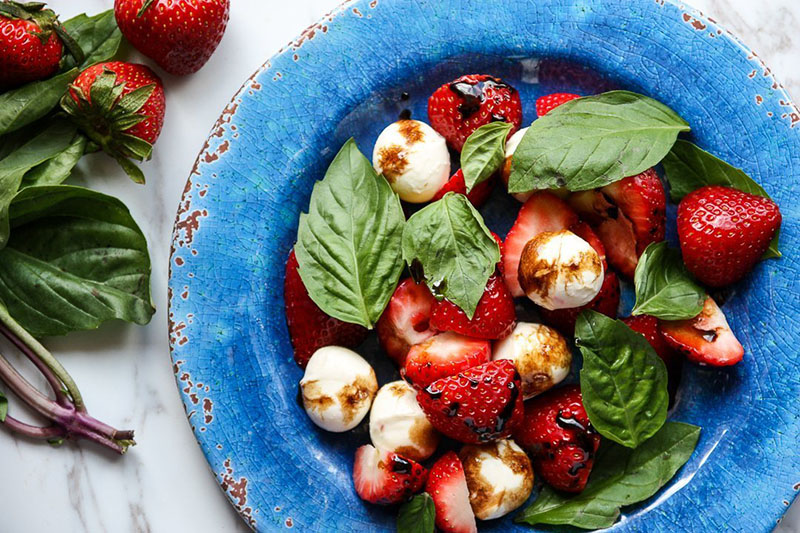 Strawberry Caprese Salad | The Food Blog