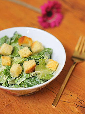 Easy Cheaters Caesar Salad Dressing | Kiku Corner