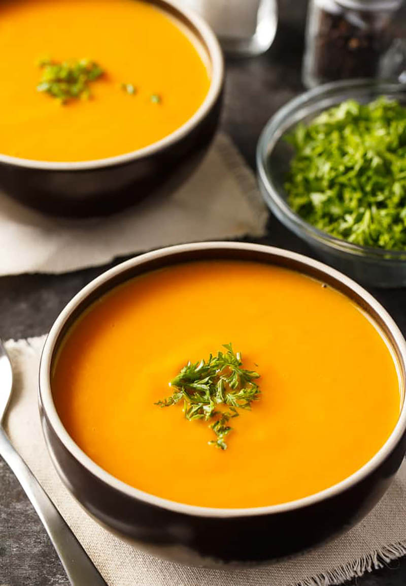Cream of Carrot Soup | Simply Stacie