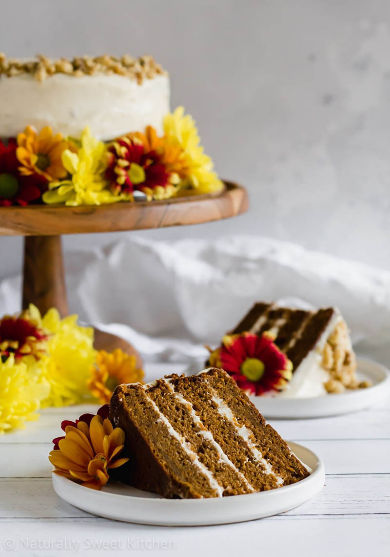 Refined Sugar Free Carrot Cake | Naturally Sweet Kitchen
